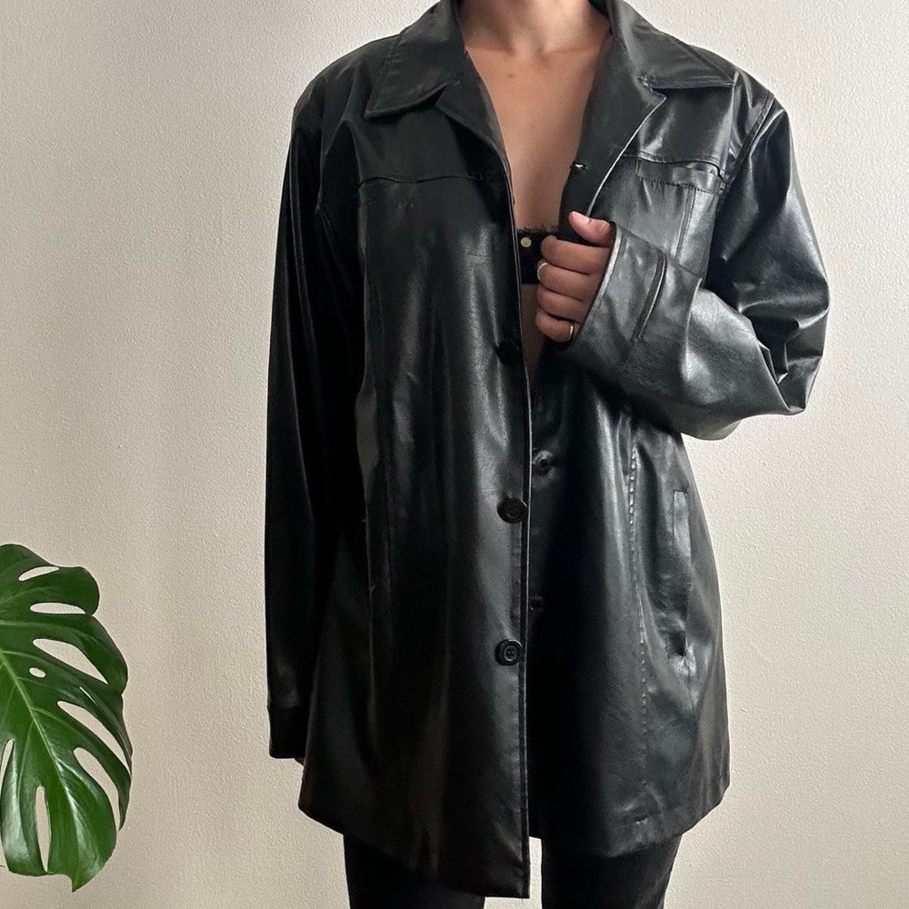 Vintage BC Ethic Outwear Black Leather Jacket
